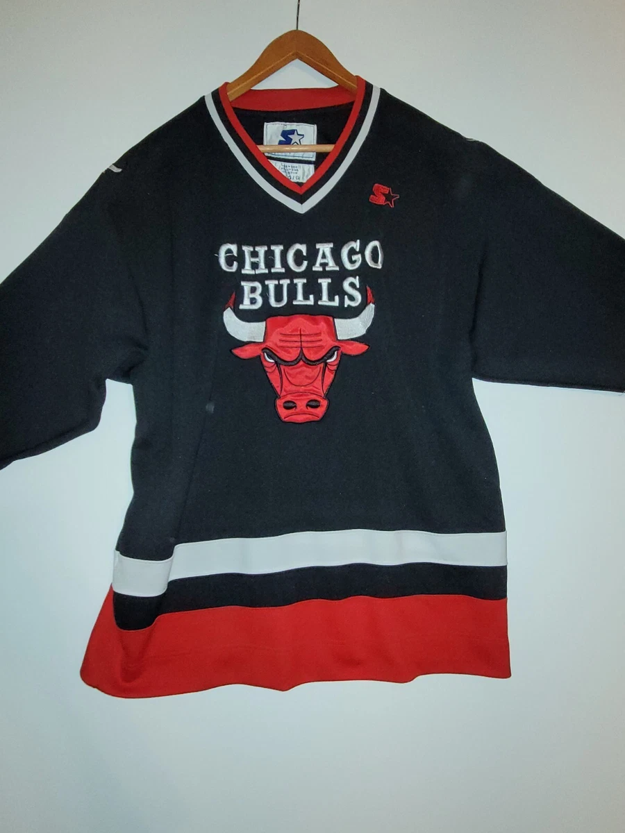 2022新入荷 90's CHICAGO BULLS HOCKEY JERSEY M ジャージ