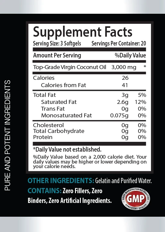 Weight loss women - EXTRA VIRGIN COCONUT OIL 2B - Coconut oil weight loss pills - Image 2 of 4