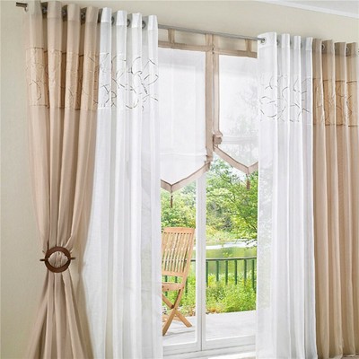 Gardinen Blickdicht Vorhang mit Haken Ösen Ösenschals Fenstergardinen