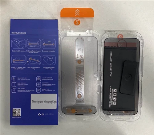 For iPhone 16Pro/16 Pro Max Privacy 9H Glass Screen Protector w/Install Tool AU - Picture 21 of 22