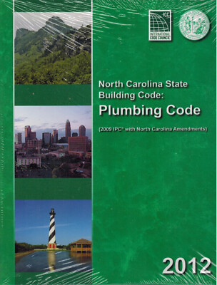 North Carolina STATE PLUMBING Code( Brand New, Paperback by ICC)