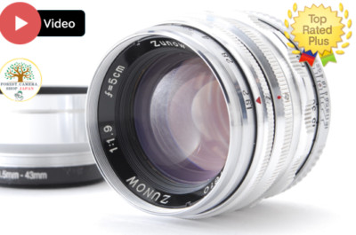 RARE【N MINT】Zunow 5cm 50mm f1.9 Lens For Miranda F T 44mm screw