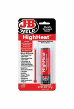J-B Weld 8297 2 oz. High Heat Epoxy Putty, Dark Grey, 600 psi Holding Power