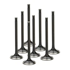 SuperTech Black Nitride STD Exhaust Valves Set of 8 For Audi Volkswagen 1.8T AEB