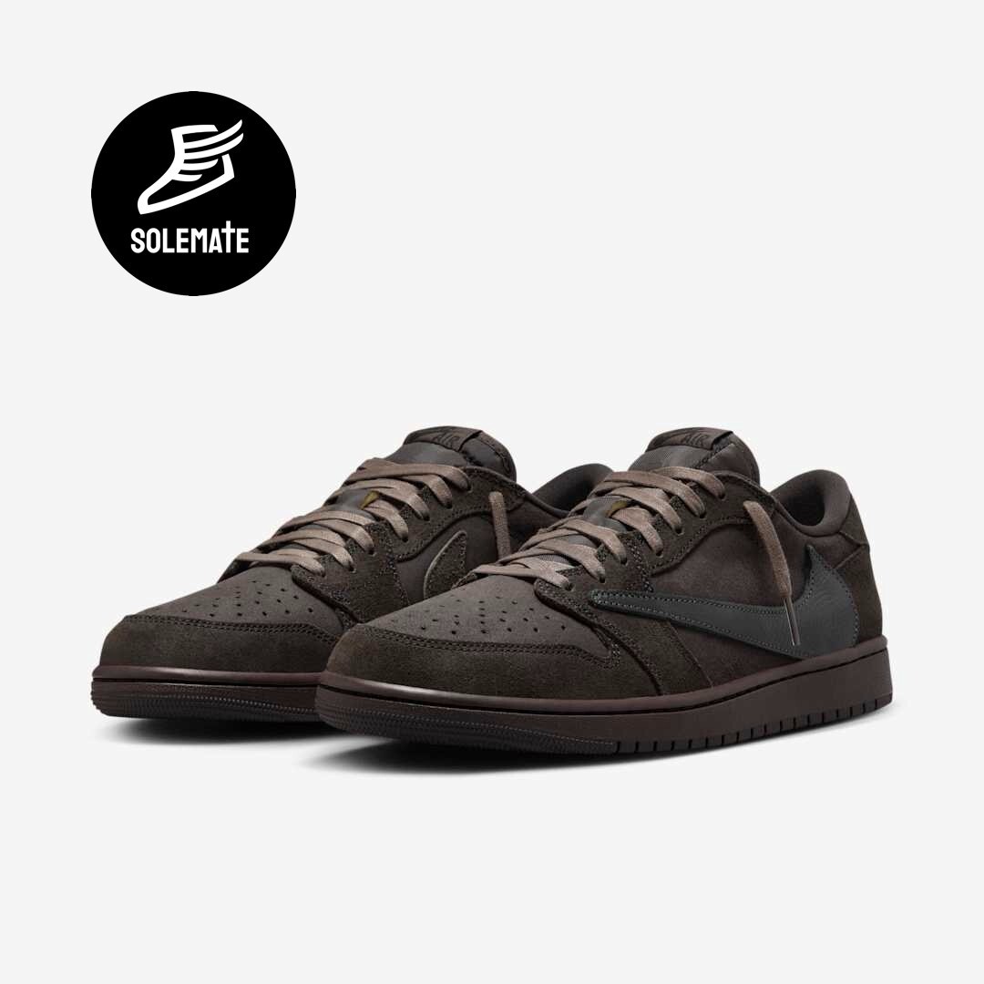 靴 Nike Jordan1 Low TravisScott VelvetBrown Travis Scott x Nike Air Jordan 1 Low OG “Velvet Brown