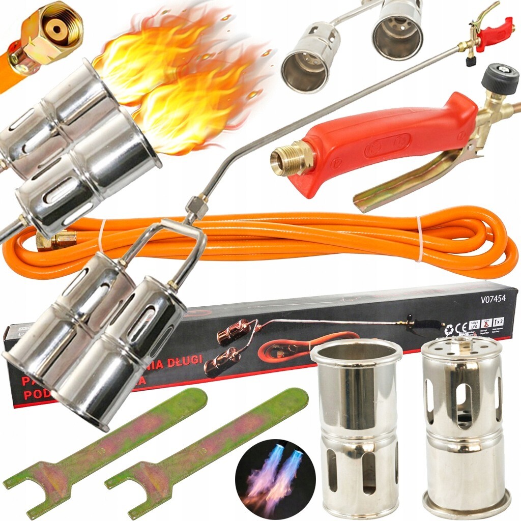 Cannello Bruciatore Calloni Roofstar Per Guaine Bituminose - Con Accensione Elettrica E Tubo 10m - Foto 3