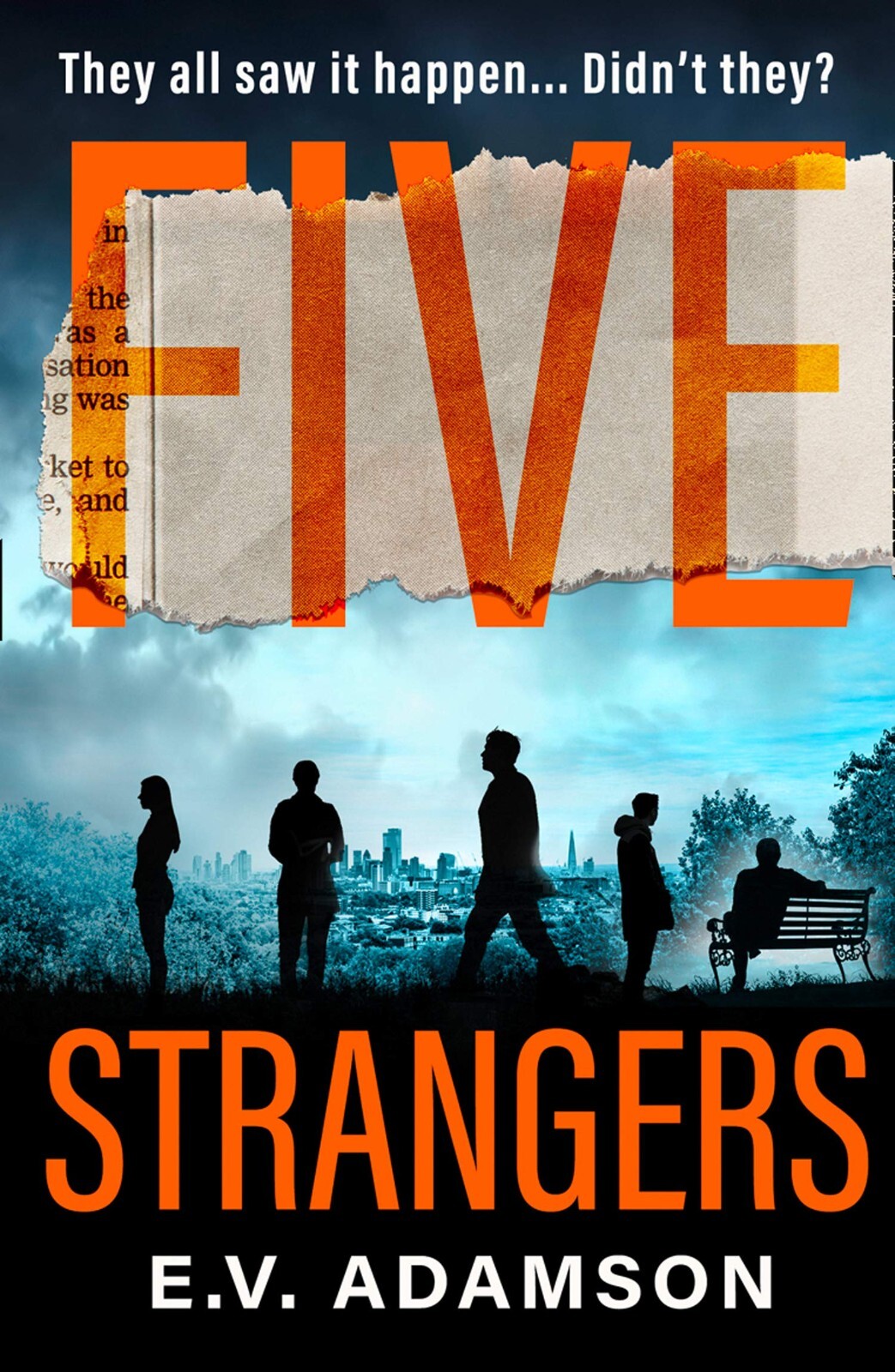Five Strangers, E.V. Adamson (Paperback) Book, New