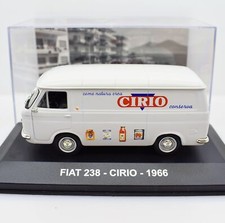 IXO Fiat 238 Cirio Advertising Van 1:43 Scale White Collection Model Set