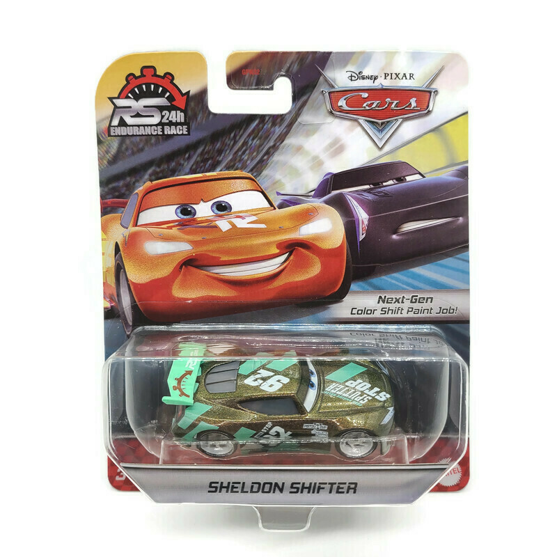 Disney Pixar Cars RS 24h Endurance Race Sheldon Shifter Diecast