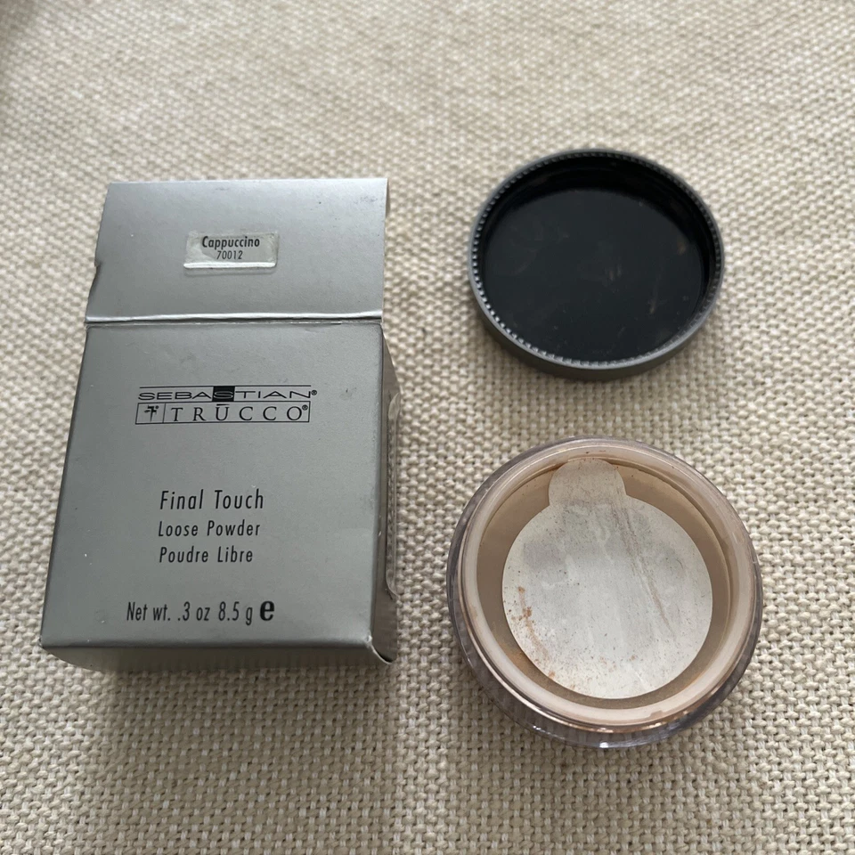 Sebastian Trucco Final Touch Loose Powder, Cappuccino 70012, New And Sealed. - Image 3 of 4