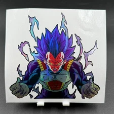Dragon Ball Vegeta Ultra Ego Rage Holographic Sticker
