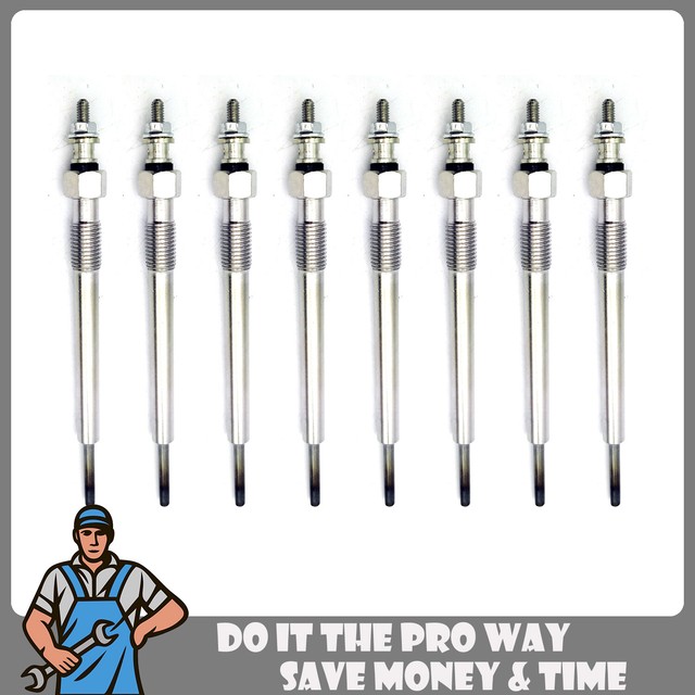 Powerstroke Turbo Diesel Glow Plugs for Chevrolet 6.6L 2001 2002 2003