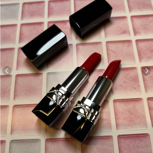 Dior Rouge Dior LipStick Duo with RED Lipstick Case | eBay