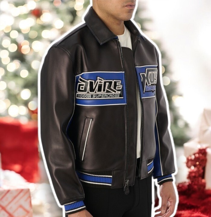だ*る様 AVIREX VALLAD VARSITY LEATHER JACKE Avirex Avirex Varsity Leather Jacket L | Grailed