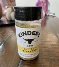 Kinder's Buttery Steakhouse Rub Seasoning, 5.5 oz. Bottle Free Shipping