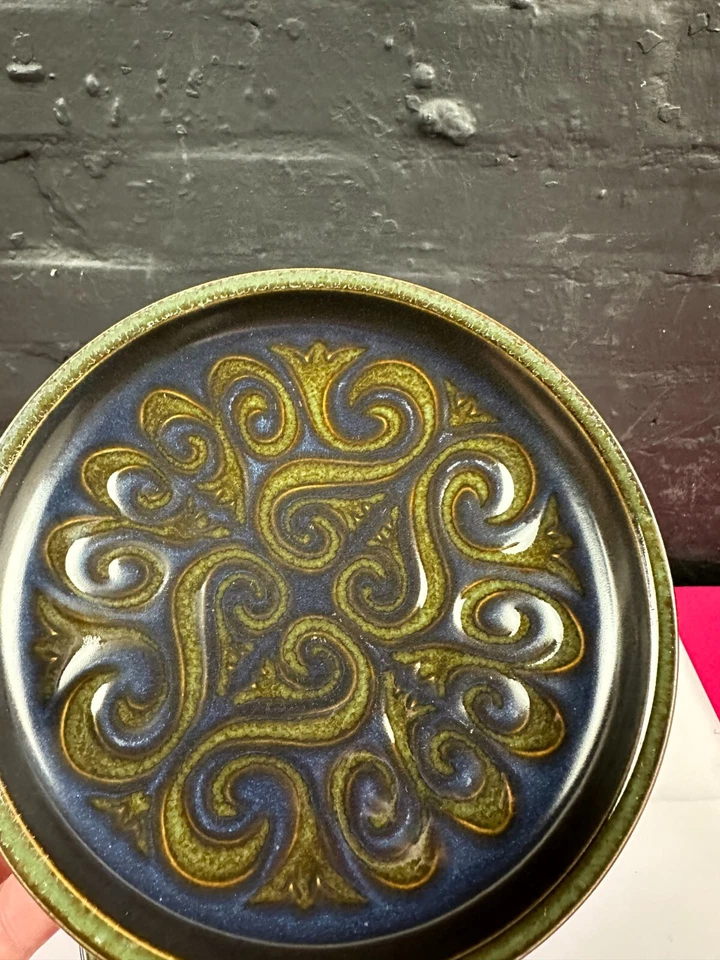 6 x Denby Bokhara / Kismet Tea / Side Plates 6.5" Wide Set - Image 3 of 4