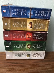 Game of thrones complete book collection