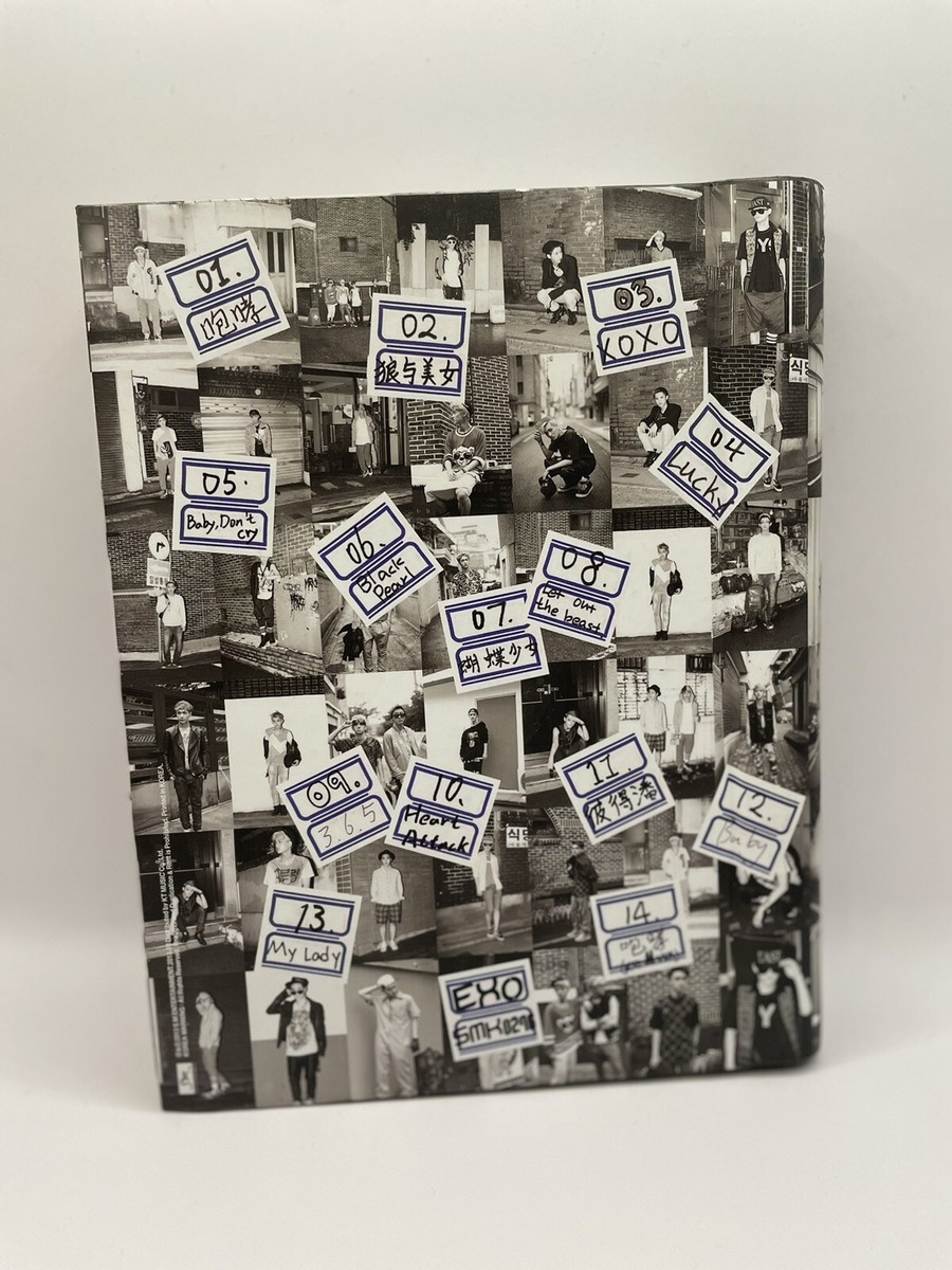 EXOkpopCDアルバム EXO 1st Repackage Album XOXO CD Booklet K-pop Chinese Hug