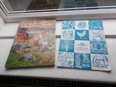 2 x vintage 1997  Personal Stamp Exchange Project & Source Books