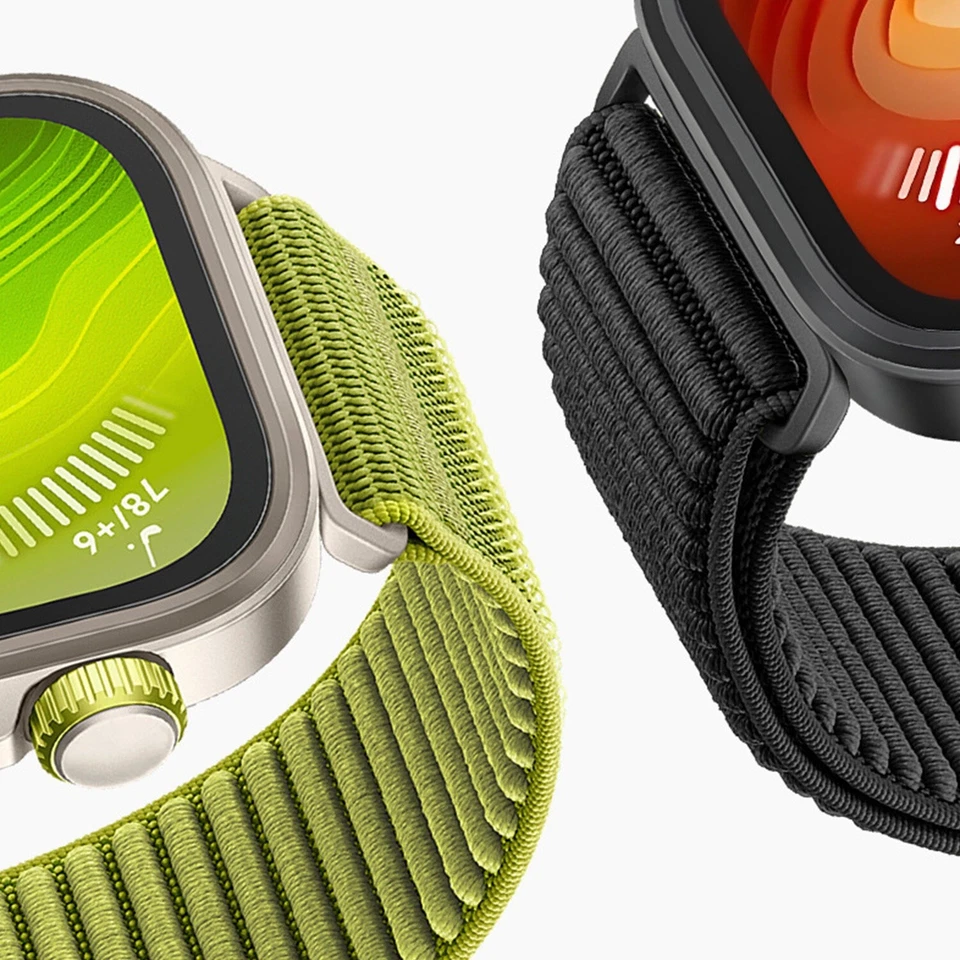 Pulseira ajustável de náilon para Apple Watch Series 10 9 8 7 6 5 4 Ultra SE - Imagem 3 de 4