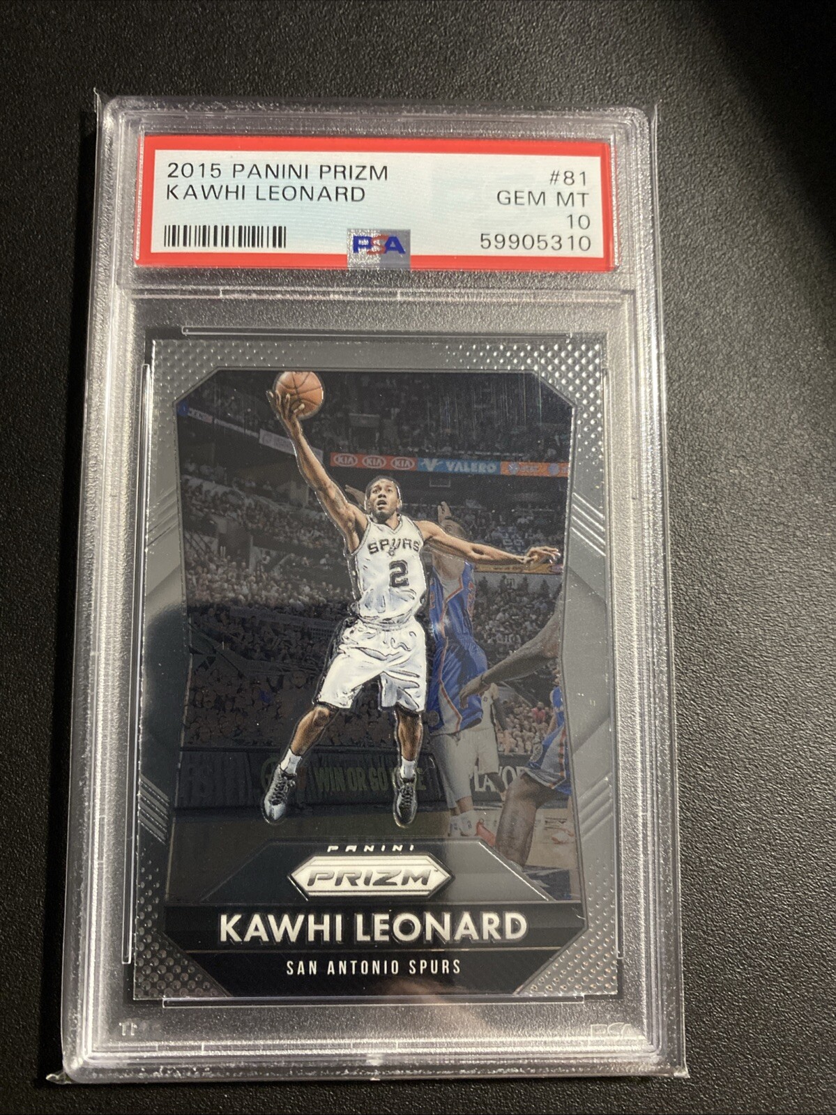 2015-16 Panini Prizm #81 Kawhi Leonard PSA 10