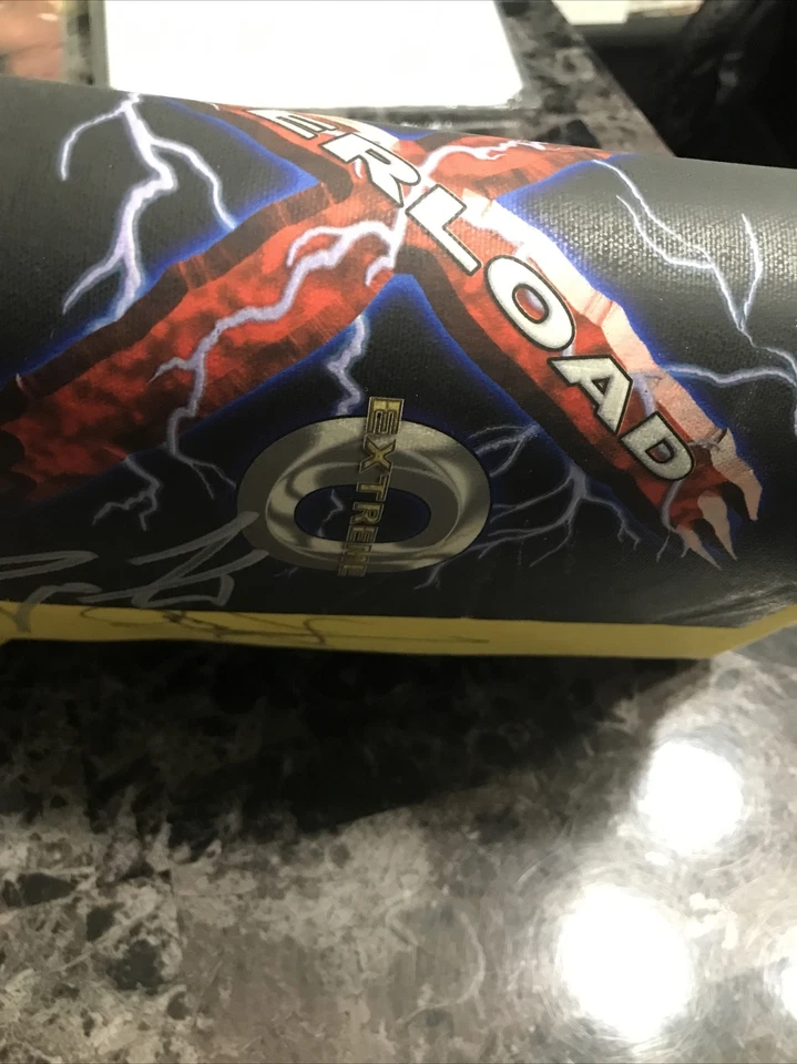 Almohadilla tensor firmada por WXO lucha libre GCW CZW Lucha Wwe AEW Samoa Joe Zandig Nxt X Foto 4 de 4