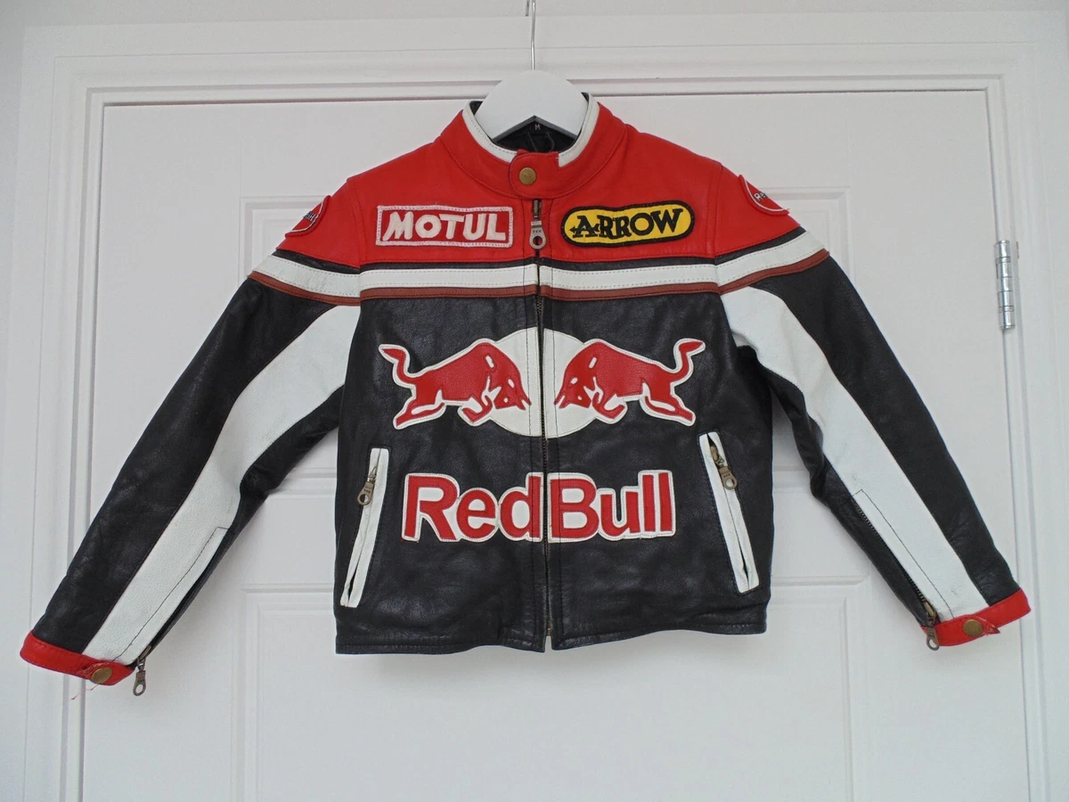 Red bull biker jacket store