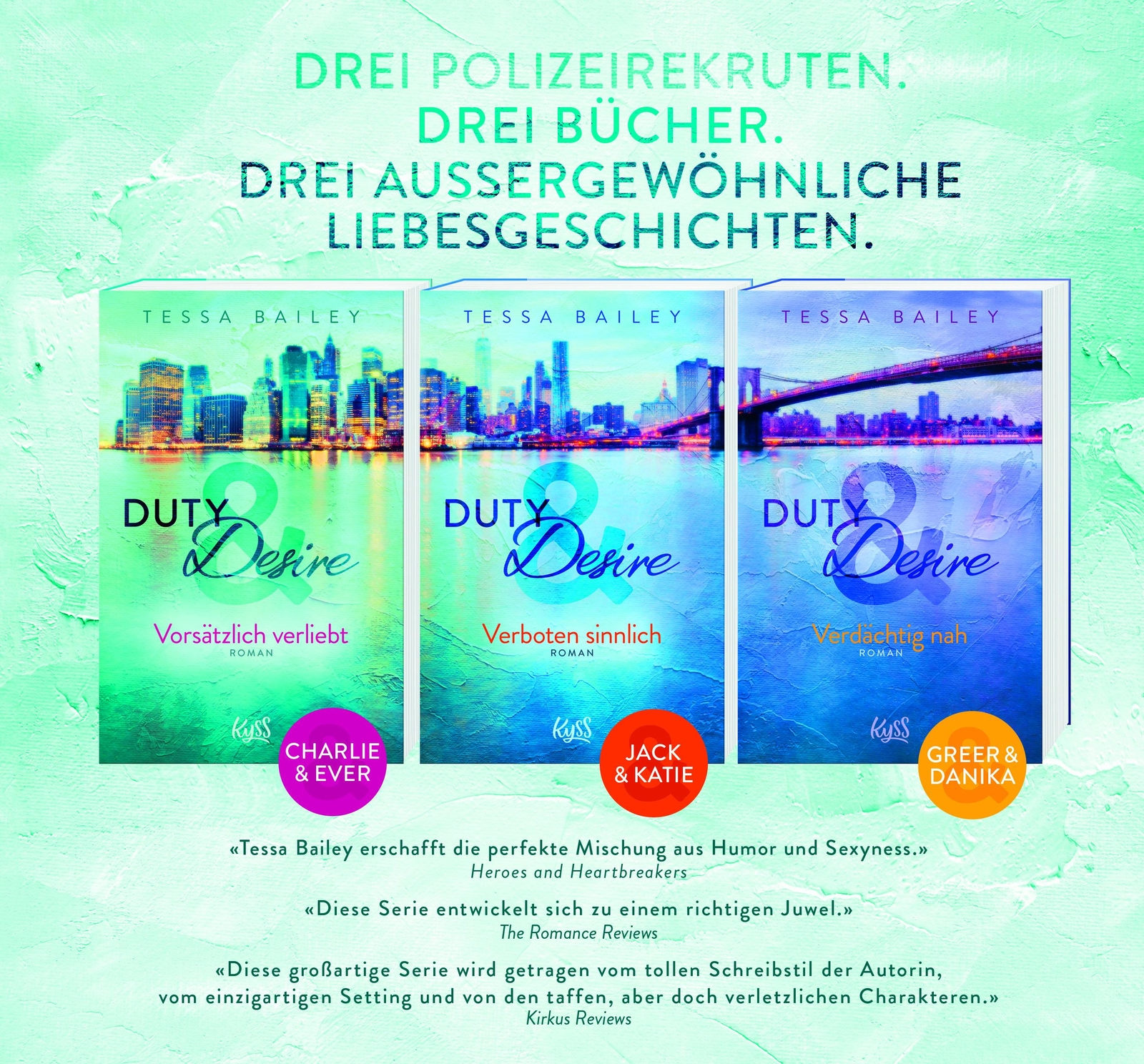 Thumbnail - Duty & Desire 1 - Vorsätzlich Verliebt, Tessa Bailey