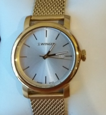WENGER By Victorinox Swiss Army. Uhren Swiss Gemacht für Lady. Golden