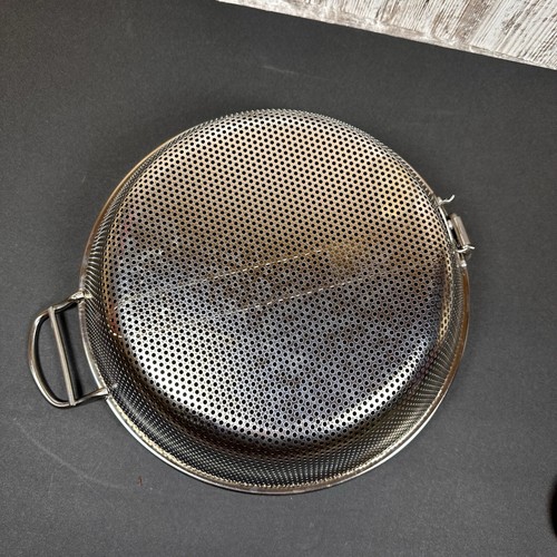 Tecnica Padella da Chef Traforata con Coperchio in Rete per Barbecue. Padella pieghevole Easy Veggie - Foto 19 di 24