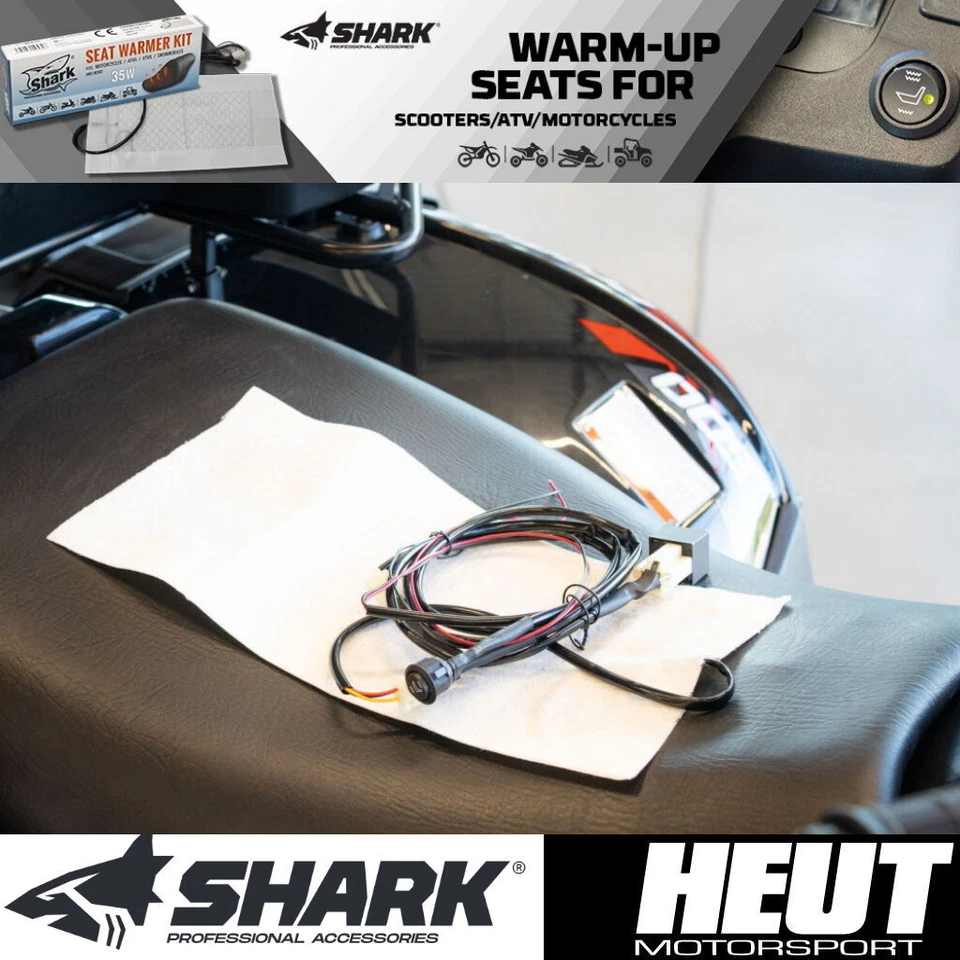 ATV Quad Sitzheizung - 2 stufig - 12Volt 35 Watt f. TGB / CF Moto / Kymco usw. - Bild 3 von 4