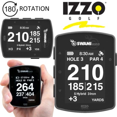 IZZO 2025 SWAMI KISS GOLF GPS OVER 38000