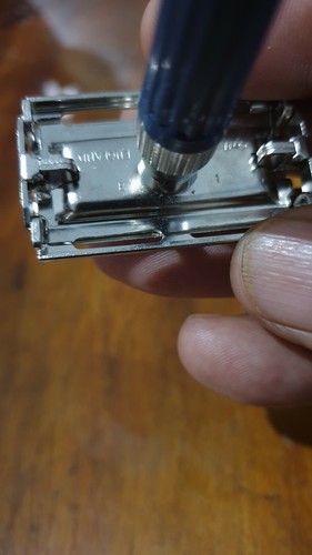 Rasoio di sicurezza vintage Gillette Slim Twist (Knack) doppio bordo TTO - Foto 6 di 9
