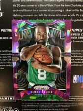 2019-20 Panini Prizm Kemba Walker Purple Prizms /149 Boston Celtics