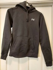 Under Armour Childs Black Hoodie Sz. S Pre-owned.