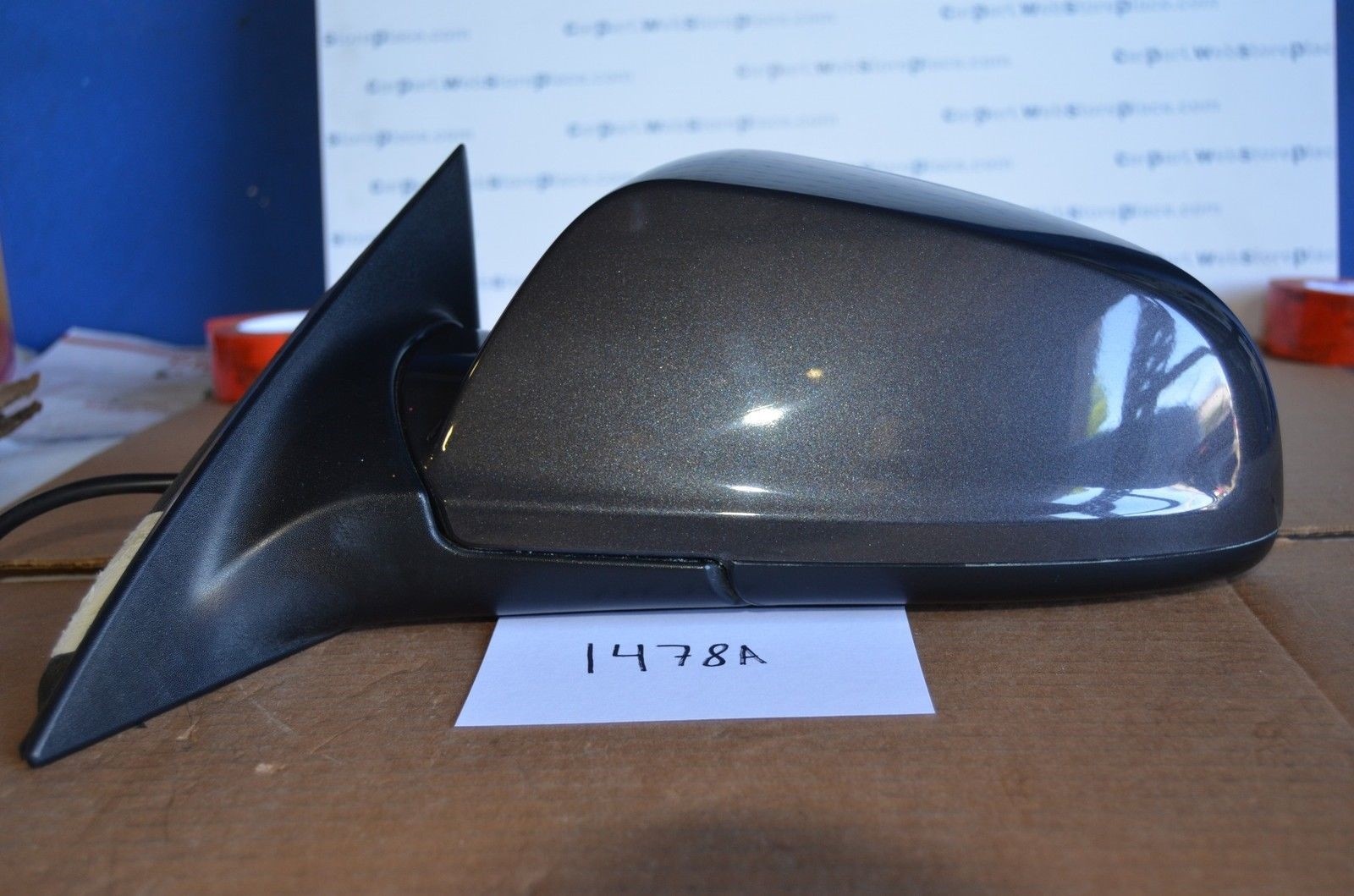 08 09 10 11 12 Malibu DRIVER side Mirror Used Power Gray Color #1478-A