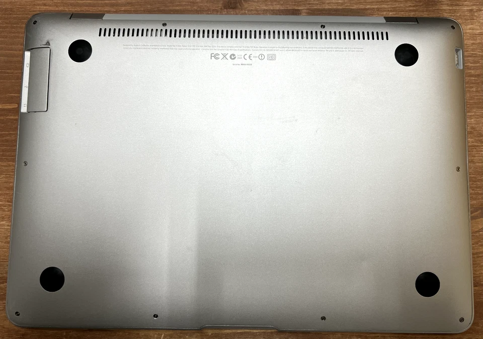 APPLE MACBOOK AIR 13" A1304 LATE 2008 2 DUO RAM 2GB HDD 120GB - Immagine 3 di 3