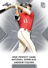 10-Count Lot Andrew Fischer 2021 Leaf Perfect Game NIKE All-American Rookies