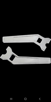 La Choppers La-7481-10C Performance Risers - Pullback - 10'' X 1-1/4'' - Chrome