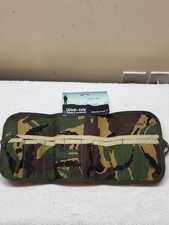 Web-Tex Military Utility Roll Tool Organizer Woodland Camo NOS Survival Camping