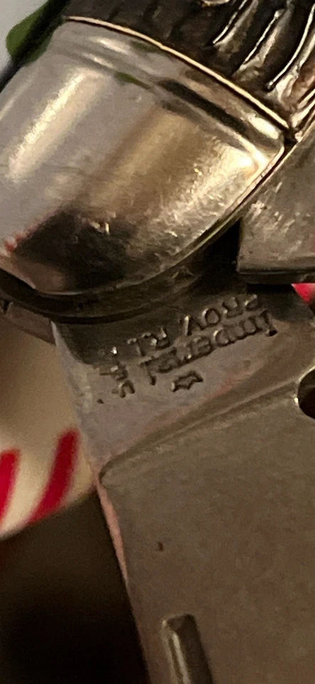 Cuchillo Jack Imperial Prov RI EE. UU. Vintage 2 Hojas Mangos Negros Plantilla Foto 4 de 4