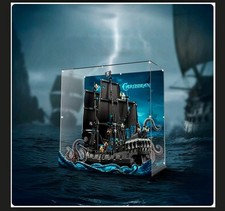High-level Display Case For LEGO 10365 Captain Jack Sparrow's Pirate Ship
