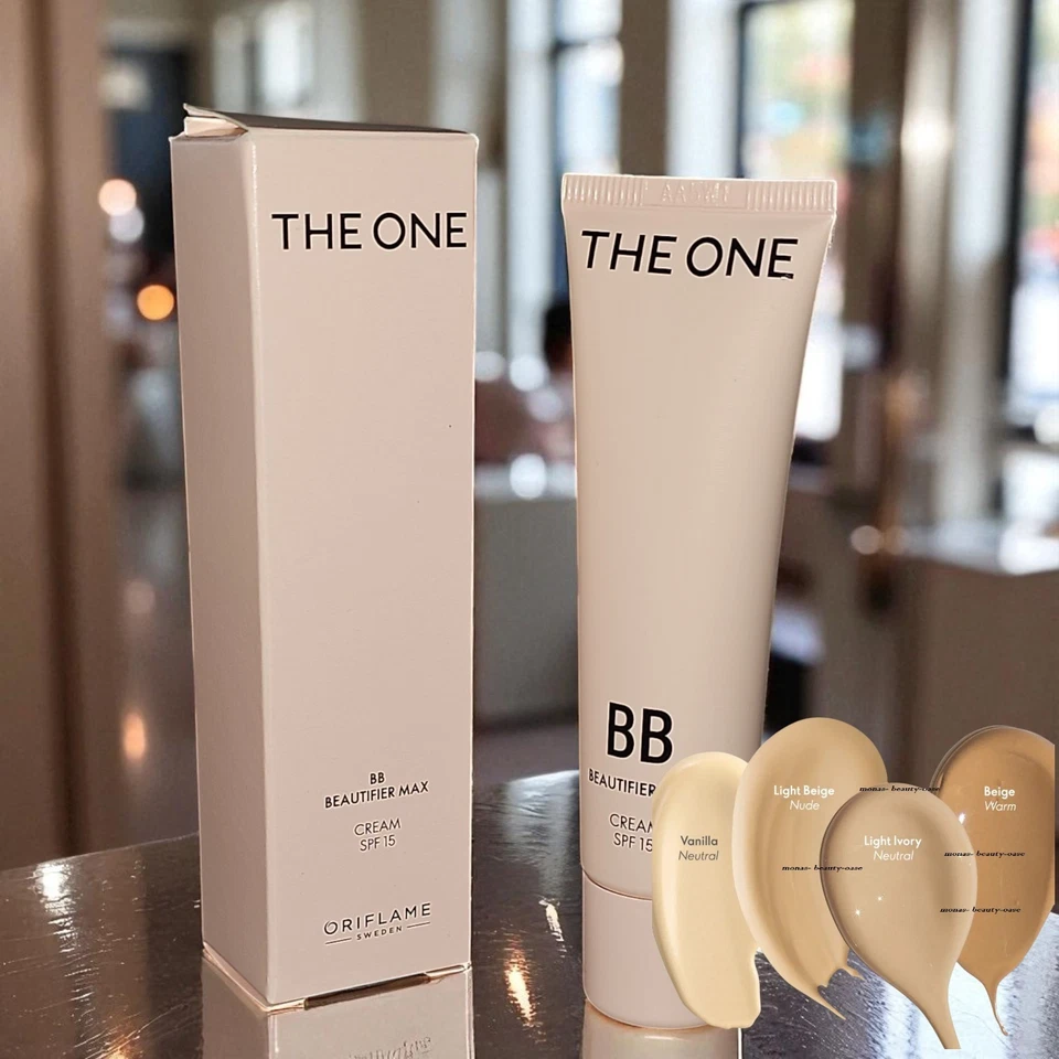 Oriflame THE ONE BB Beautifier MAX Cream Farbwahl Makeup Foundation SPF 15 Top - Bild 3 von 4