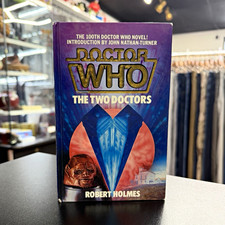 Doctor Who The Two Doctors Robert Holmes 1985 1st Edition HC W.H. Allen Rare 100