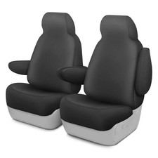 For Ford Mustang 68-73 Genuine Neoprene 1st Row Charcoal Custom Seat Covers