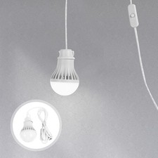 2Pcs USB Light Bulb for Outdoor Camping and Bedroom Lighting
