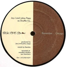 Jay-J And Julius Papp As Shuffle Inc. - Remember... Chicago / New York (12") (Ne