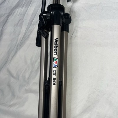 Velbon CX-544 Tripod Fully Extendable Legs Collapsable Lightweight