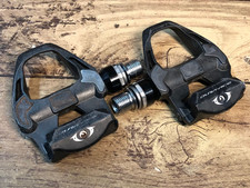 Shimano Dura-Ace PD-R9100 Carbon SPD-SL Road Bike Clipless Pedals Used