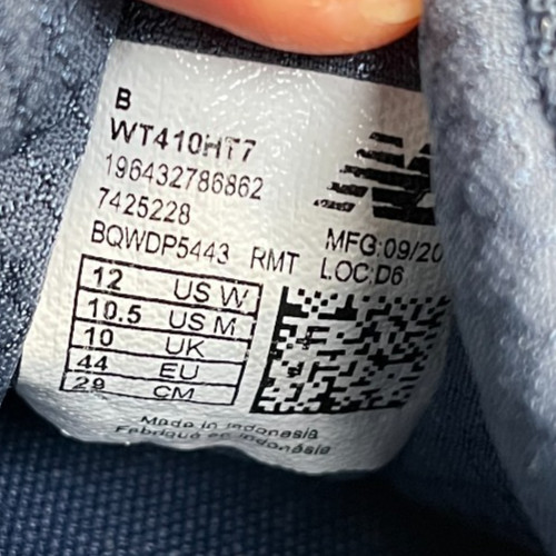 New Balance 410 v7 Womens Size 12 Blue Athletic Trail Running Shoes Sneakers thumbnail 12